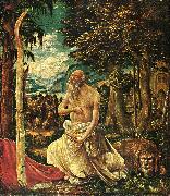 Albrecht Altdorfer Bussender Hl Hieronymus oil painting